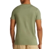 T-Shirt Vert Homme Tommy Hilfiger Slim Jersey