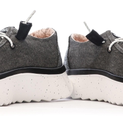 Chaussures Gris Moyen Femme Hey Dude Wally Sport Mesh