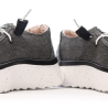 Chaussures Gris Moyen Femme Hey Dude Wally Sport Mesh