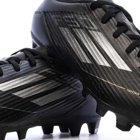 Chaussures de Football Noires Homme Adidas F50 Club
