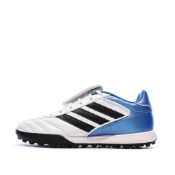 Chaussures de Foot Blanc/Bleu Homme Adidas Copa Gloro II TF