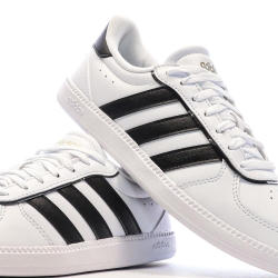 Baskets Blanches/Noir Femme Adidas Breaknet Sleek