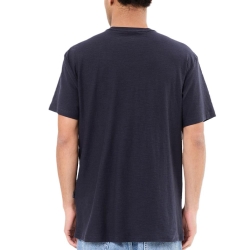 T-Shirt Marine Homme Quiksilver Slub roundneck