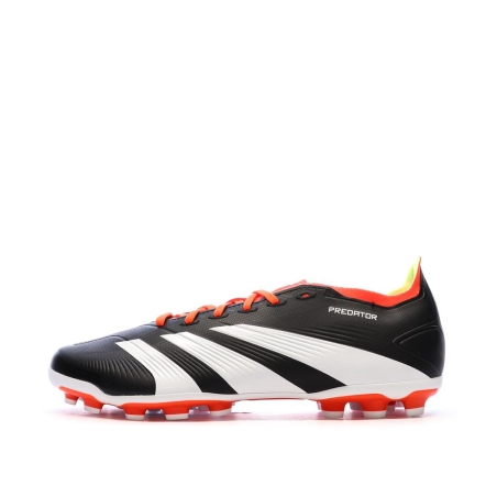 Chaussures de Football Noir/Rouge Homme Adidas Predator League 2