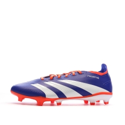 Chaussures de Foot Bleues Homme Adidas Predator League FG