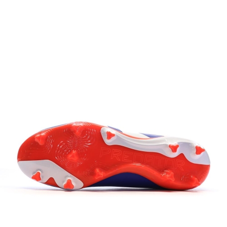 Chaussures de Foot Bleues Homme Adidas Predator League FG