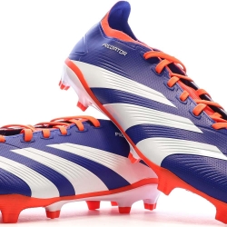 Chaussures de Foot Bleues Homme Adidas Predator League FG