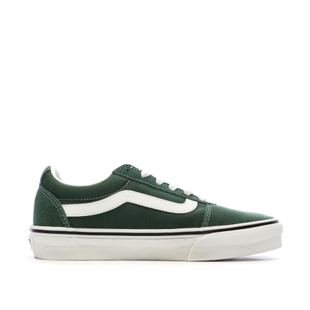 Baskets Vert Foncé Mixte Vans Old Skool