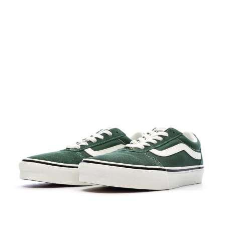 Baskets Vert Foncé Mixte Vans Old Skool