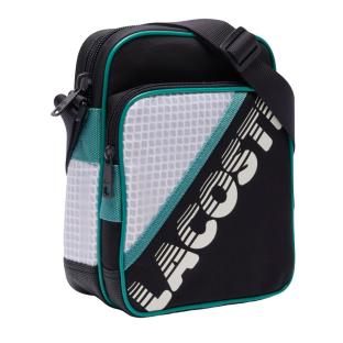 Sacoche Noir/Bleu Homme Lacoste bayou