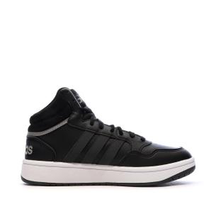 Baskets Noires Femme Adidas Hoops GW5456