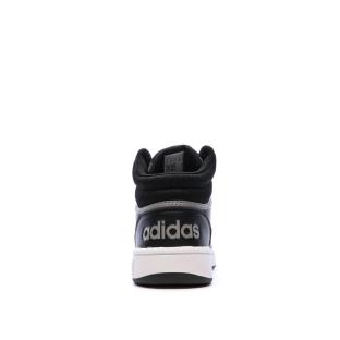 Baskets Noires Femme Adidas Hoops GW5456