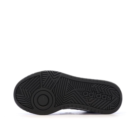 Baskets Noires Femme Adidas Hoops GW5456