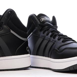 Baskets Noires Femme Adidas Hoops GW5456