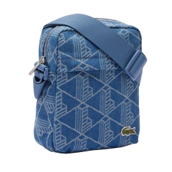 Sacoche Bleu Homme Lacoste denim