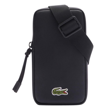 Sac à Bandoulière Noir Homme Lacoste inclus
