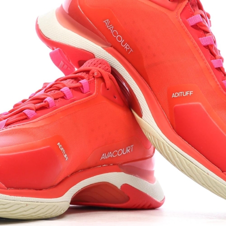 Chaussures de tennis Rouge Homme Adidas Avacourt 2