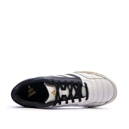 Chaussures de football Blanches/Noires Homme Adidas Top Sala