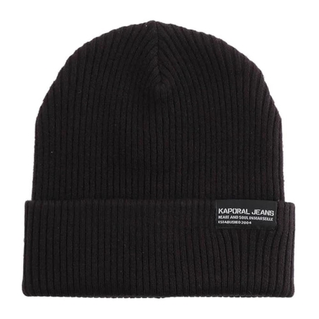Bonnet Noir Homme Kaporal JANO
