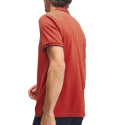Polo terracotta Homme TBS Nory