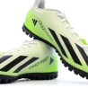 Chaussures de football Blanches/Jaunes/Noires Homme Adidas X Crazyfast