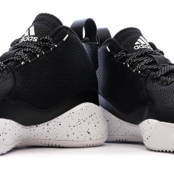 Chaussures de basketball Noires Homme Adidas Rose