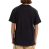 T-shirt Noir Homme Quiksilver Retro Fade Yem