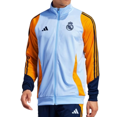 Real Madrid Survêtement Bleu/Orange Homme Adidas 24/25