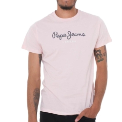 T-shirt Rose Homme Pepe jeans 508208