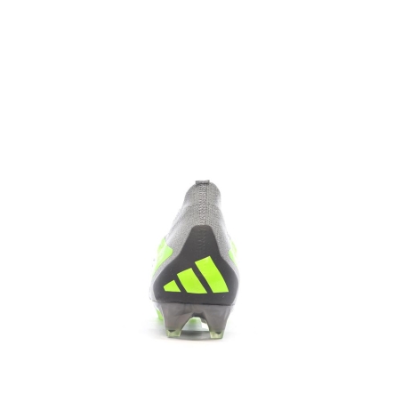 Chaussures de Foot Blanc/Gris/Vert Adidas Predator Accuracy.1 FG