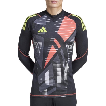 Maillot de Gardien Manches Longues Noir Homme Adidas T24 P Gk
