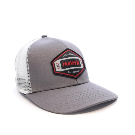 Casquette Grise/Blanche Homme Hurley Brighton