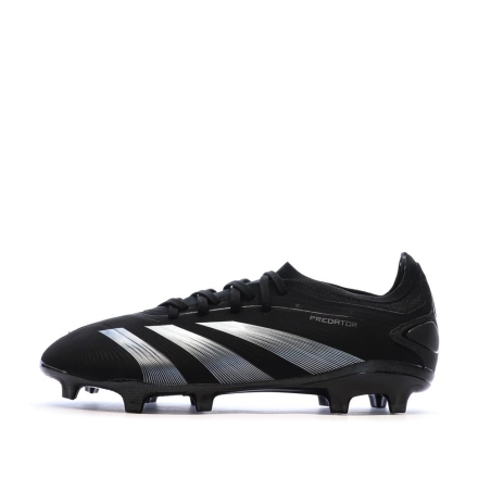 Chaussures de Foot Noires Homme Adidas Predator Pro FG
