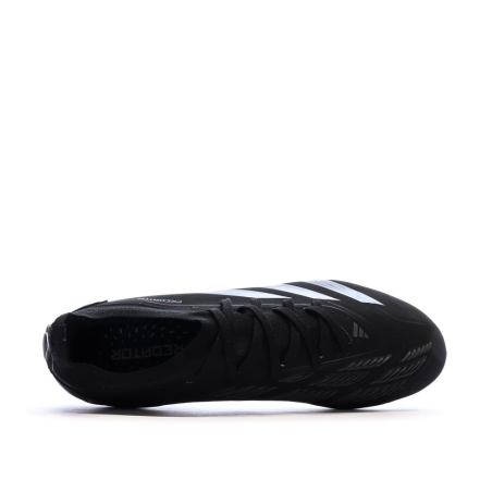 Chaussures de Foot Noires Homme Adidas Predator Pro FG