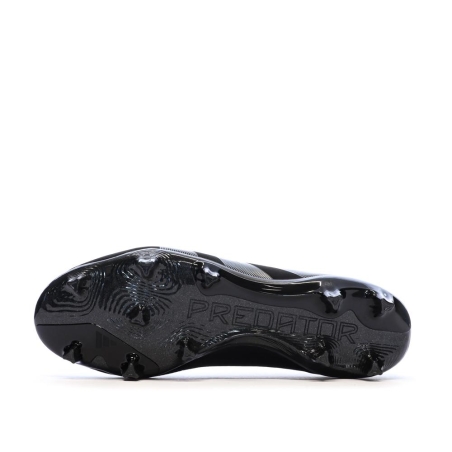 Chaussures de Foot Noires Homme Adidas Predator Pro FG