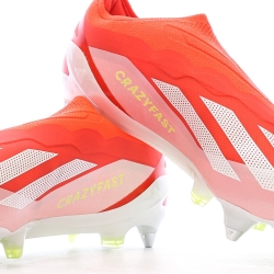 Chaussures de Foot Orange Homme Adidas X Crazyfast Elite Ll SG