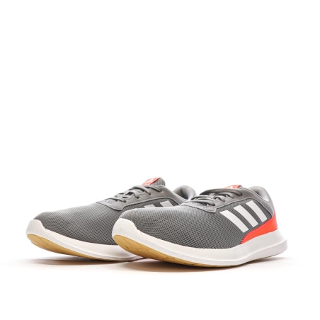 Chaussures de running Grises/Oranges Homme Adidas Coreracer