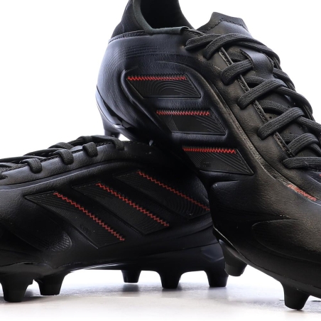 Chaussures de Foot Noir/Rouge Homme Adidas Copa Pure Iii League FG/MG