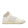 Baskets Beige/Rose Femme Adidas Hoops 3.0