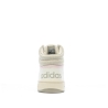 Baskets Beige/Rose Femme Adidas Hoops 3.0