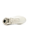 Baskets Beige/Rose Femme Adidas Hoops 3.0