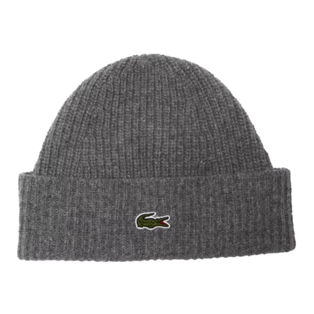 Bonnet Gris Homme Lacoste RB9883