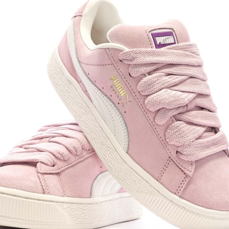 Baskets Roses/Mauves Femme Puma Suede XL