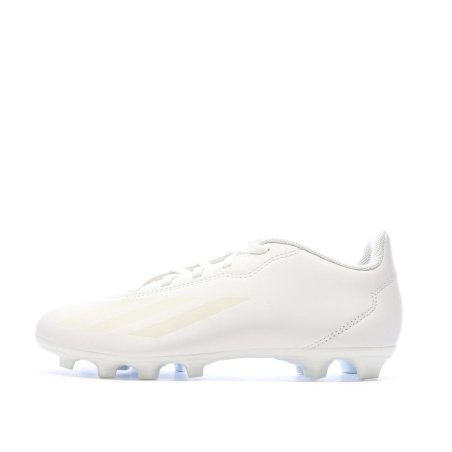 Chaussures de football Blanches Homme Adidas X Crazyfast