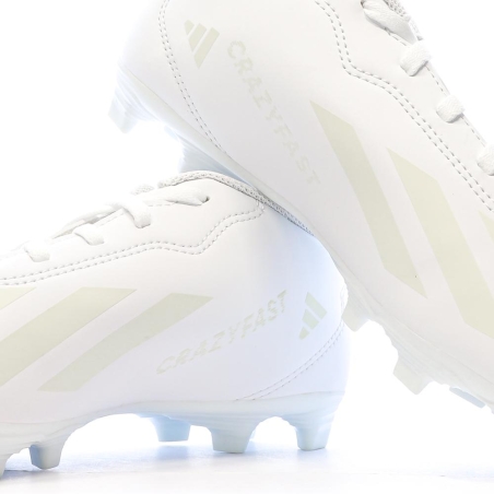 Chaussures de football Blanches Homme Adidas X Crazyfast