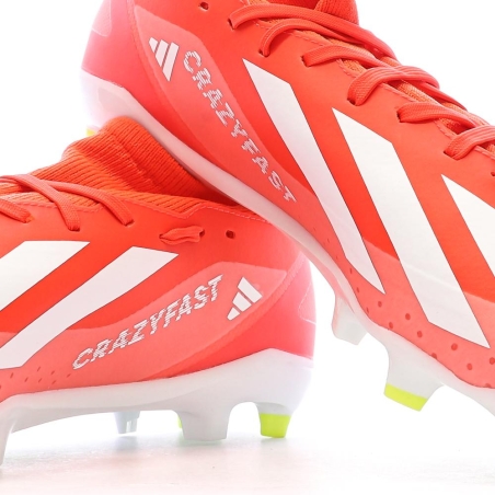 Chaussures de football moulées Rouge homme X Crazyfast League FG