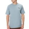 T-shirt Bleu Clair Homme Fila Embroidered