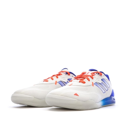 Chaussures de Futsal Blanc/Bleu/Rouge Homme Adidas Fevernova