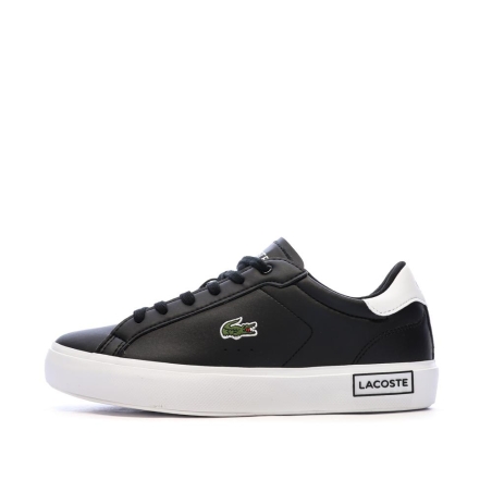 Baskets Noires Femme Lacoste Powercourt Core Essentials