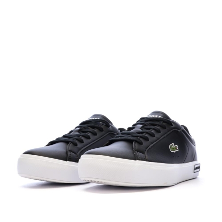 Baskets Noires Femme Lacoste Powercourt Core Essentials